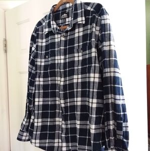 Blue Plaid Flannel shirt